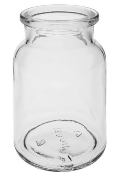Korkenglas 150 ml rund  Lieferung ohne Kork, bei Bedarf bitte separat bestellen!